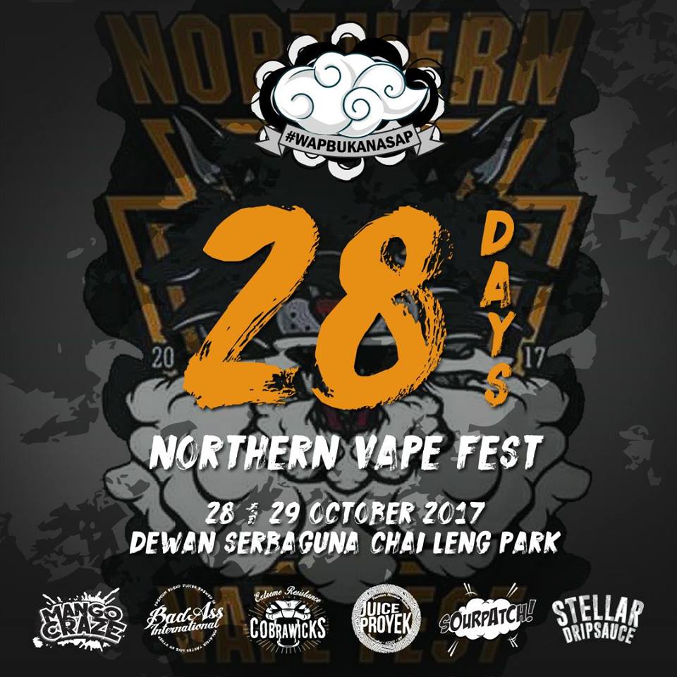 Northern Vape Fest scheduled for 28 & 29 October
